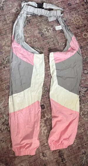 iHeartRaves Assless Reflective Pink Chaps Joggers thumbnail 2