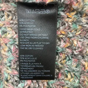 Urban Outfitters Casey Mock Neck Sweater S Multicolor Marled Relaxed Cozy Chic thumbnail 14