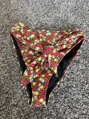 MONTCE Sienna Floral Paula tie-up bikini bottoms, Size Medium, $122 thumbnail 5