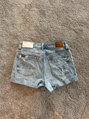 Mom Shorts Stretch American Eagle Denim thumbnail 3