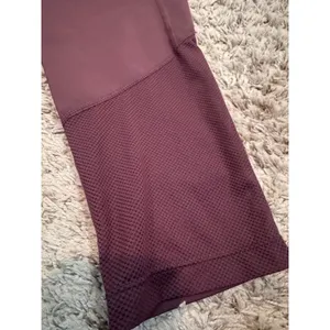 Nike Dri-FIT Burgundy Cropped‎ Running Leggings XS Athletic Workout Pants thumbnail 5