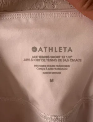 White Athleta skirt thumbnail 2
