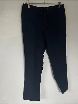 Banana Republic Women's Navy Cropped Stretch Pants thumbnail 2