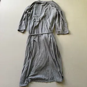 EILEEN FISHER Sleepwear by Garnet Hill Picot-Trim Knit Robe thumbnail 3