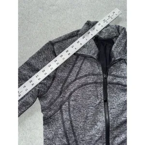 Lululemon Women's Define Jacket Gray Full Zip Long Sleeve Activewear Sz 10 thumbnail 8