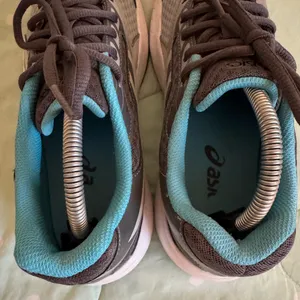 ASICS Gray and Blue Sneakers size 6.5 thumbnail 8
