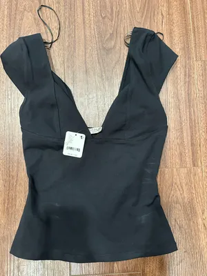 Duo Corset Cami In Black thumbnail 5