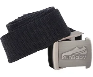 New Unisex RunBaby Premium Quality Adjustable Sport Belt in Black thumbnail 1