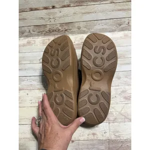 Crocs Soho Two-Strap Platform Sandals Women's Size 10 Sepia Adjustable Strap thumbnail 8