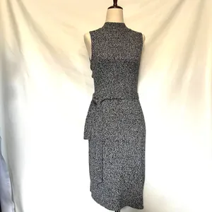 Y2K Great American Sweater Mockneck Dress Sz M Scandi Office Academia Bodycon thumbnail 13