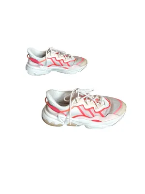 Adidas Pink and White Sneakers thumbnail 6