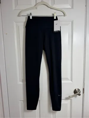 Nike Women's One Therma-FIT High-Waisted Full-Length Leggings thumbnail 3