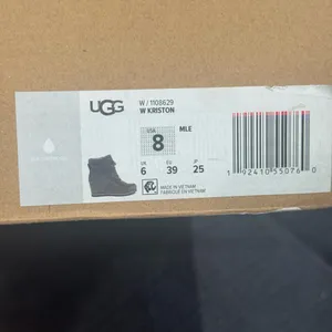 UGG Kriston Waterproof Wedge Ankle Boots Brown Suede Women’s Size 8 thumbnail 10