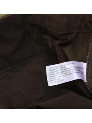 Woolrich X TGT Adult Mid-Rise Slouchy Cargo Twill Pants Drawstring Brown M thumbnail 4