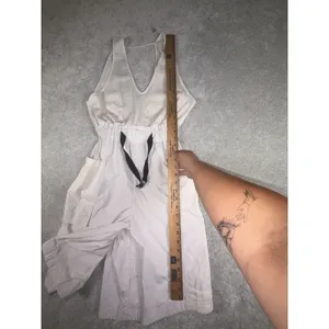 FP Movement Free People Hot Shot Cargo Romper Off White Mesh V-Neck Xs thumbnail 12
