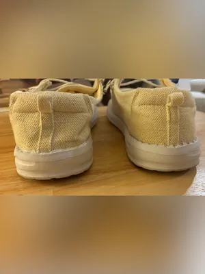 Women’s Maurices Brand Canvas Slip-On Loafers in Beige Size 7M thumbnail 3