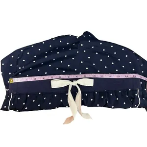 Aerie Polka Dot Navy Blue & White Women's Lounge Shorts Size Medium Lightweight thumbnail 6