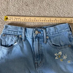 Madewell The Perfect Vintage Summer Jeans Embroidered Edition Size 24 Floral thumbnail 9