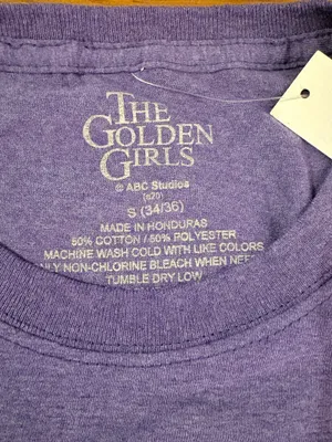 The Golden Girls Goodie Two Sleeves Stay Golden Graphic Tee thumbnail 2