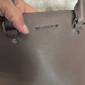 Michael Kors Brown Satchel Saffiano Leather thumbnail 5