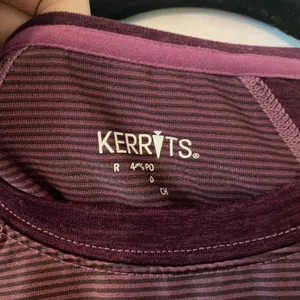 Kerrits Purple Long Sleeve Shirt Equestrian Layering Outdoors Women's size Small thumbnail 2