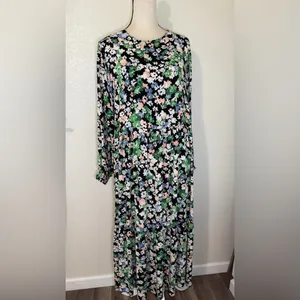 H&M Floral Maxi Dress, Size M‎ thumbnail 2