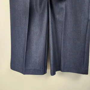 Jones New York Suit Pants Wide Leg Professional Career Business Blue Size 6 thumbnail 12