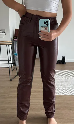 Abercrombie And Fitch Leather Pants thumbnail 1