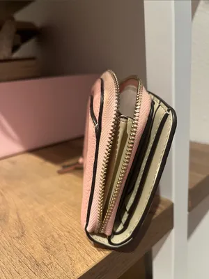 Kate Spade New York Knott Pebbled Leather Small Compact Wallet in Mochi Pink thumbnail 9