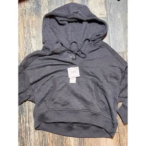 American Eagle Outfitters Seriously Lived In Gray Pullover Hoodie Sweatshirt Med thumbnail 3
