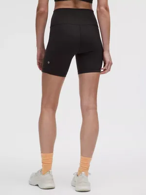 lululemon Wunder Train High-Rise Short 6" - Black thumbnail 2