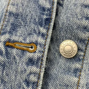 American Eagle Oversized Distressed Denim Jean Jacket‎ Small thumbnail 13