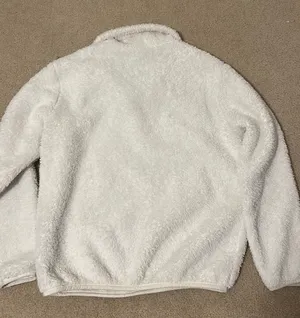 Patagonia White Fleece Quarter Zip thumbnail 4