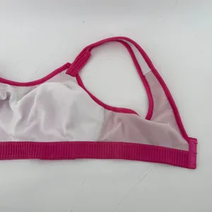 Moving Comfort Fiona Wireless Sports Bra Pink 34C Hook Loop 350003 thumbnail 5