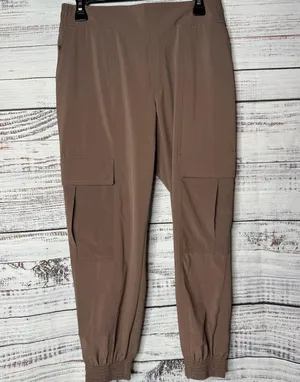 ATHLETA Chelsea Utility Jogger Mineral Brown Pants 4P thumbnail 2