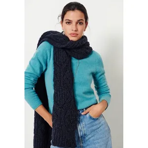 Ba&sh Fred Wool Sweater in Bleu Size S thumbnail 2