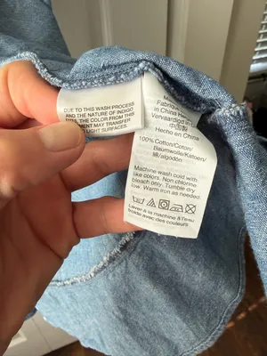 J. Crew Light Blue Chambray Wrap-Style Mini Dress thumbnail 4