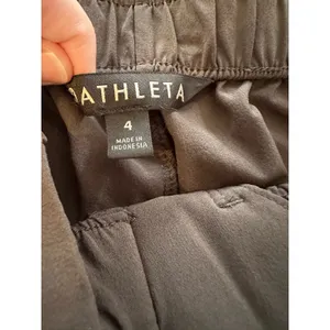 Athleta cropped elastic‎ waist pants Size 4 thumbnail 2