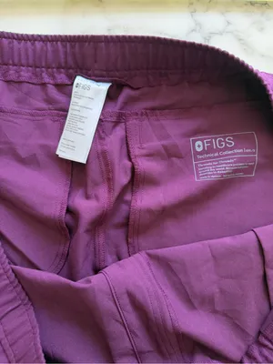 NWOT Figs Zamora Jogger Pants Womens 5XL Purple Technical Collection Scrubs thumbnail 6