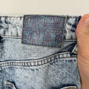 Free People We The Free Straight Leg Denim Jeans Blue Distressed Women's Size 28 thumbnail 11