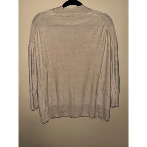 Polo Ralph Lauren Womens Beige 100% Linen V-Neck Pullover Sweater Size M Neutral thumbnail 5