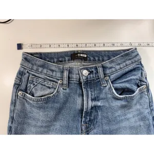 7 For All Mankind Peggi High‎ Waist Straight Leg Jeans Blue Denim Size 25 thumbnail 11