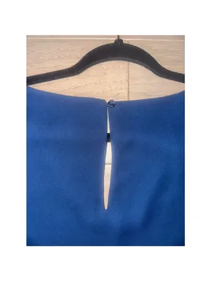 Forever 21 Navy Sleeveless Blouse Small thumbnail 8