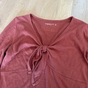 Abercrombie soft A&F cozy Tie Front body-suit thumbnail 4