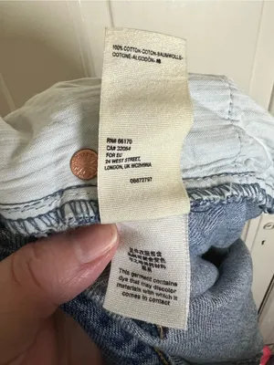 We The Free People Loving Good Vibrations Cutoff Denim Shorts Size 31 Excellent thumbnail 6