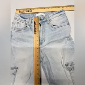 Vervet Blue 90s Vintage Straight Jean‎ light wash women’s size 26 thumbnail 8