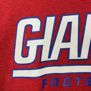 Nike NFL Giants Dri-Fit Red‎ V-Neck Short Sleeve Tee thumbnail 5
