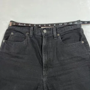 Levi's 70s High Straight Jeans Size 27 Raw Hem Grunge Whimsigoth Casual Classic thumbnail 8