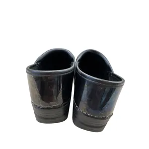 Dansko Womens Black Leather Clogs Shoes Size 8.5 SKU 7180 thumbnail 6
