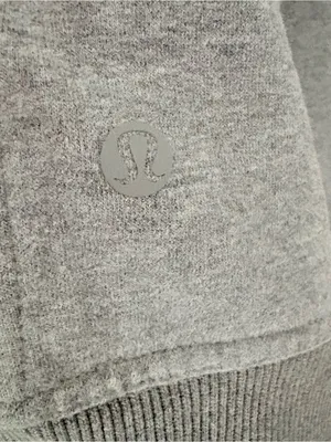Lululemon All Yours Zip Hoodie Heathered Core Medium Grey Size XS thumbnail 14